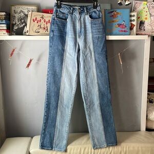 Pacsun Two-Tone 90’s Boyfriend Jeans 26